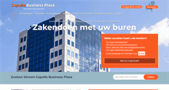 Desktop Screenshot of capellebusinessplaza.nl